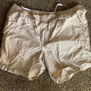Large Land's End Khaki Shorts